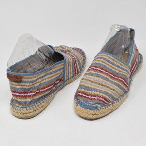 Toni Pons Flat Espadrille Shoe Men 12 Women 13  Unisex Jordan 45 Stripe Casual